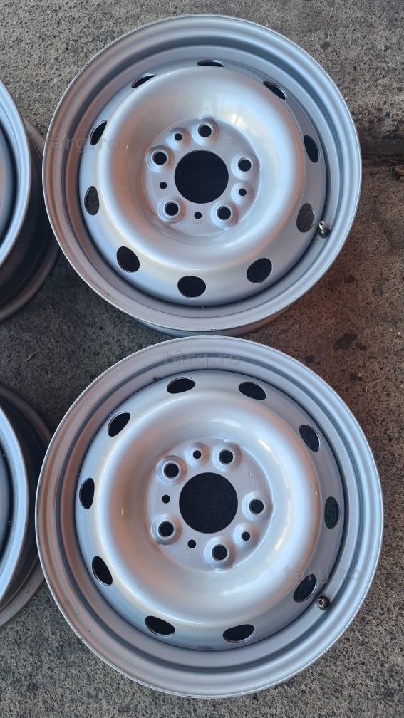 4 jante tabla noi R15, 5×118,ET 68,Fiat Ducato 2