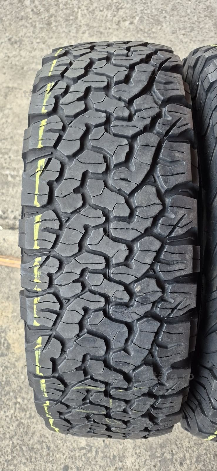 4 anvelope  M+S BFGoodrich 245/75/16.Pretul este pe bucata. 3