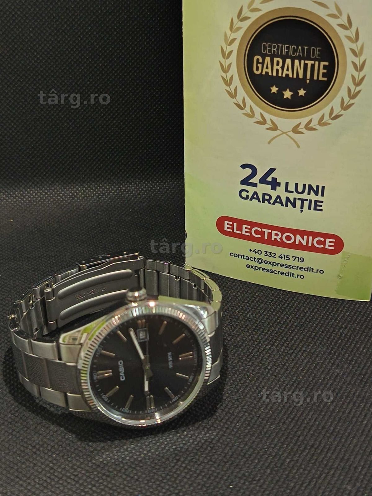 (AG41) Ceas Casio Mtp 1302 B4072.43 Garantie 2 ani