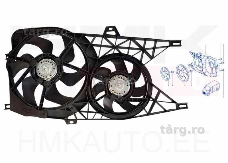 Electroventilator radiator NOU Opel Vivaro B Fiat Talento Renault Trafic III Nissan NV300 Primastar