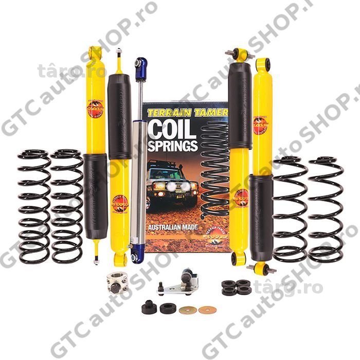 suspensie - kit complet terrain tamer tgs +4/5cm, jeep wrangler jk
