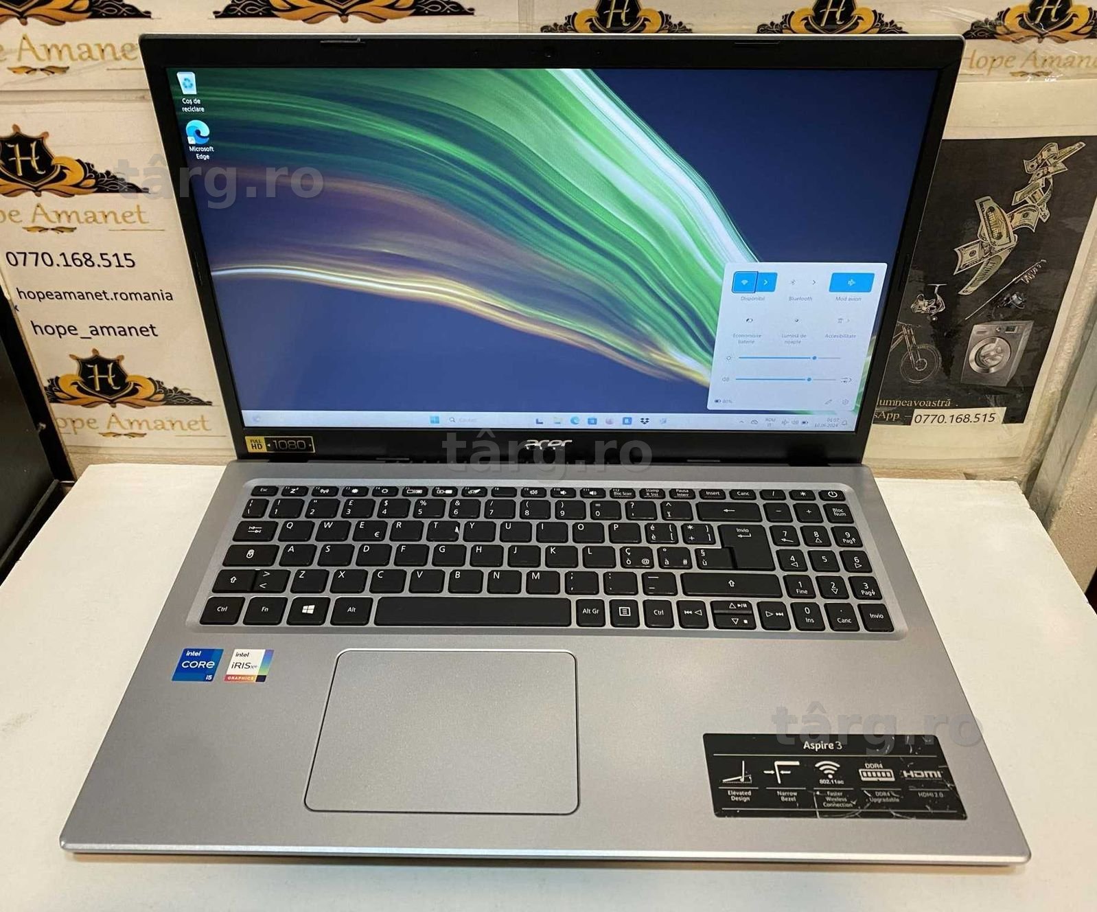 Hope Amanet P3 Laptop ACER Aspire 3 2