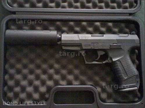 Pistol PPQ ~PUTERNIC 18 J~ Co2 Semi-Automat Gaz Pusca Cauciuc