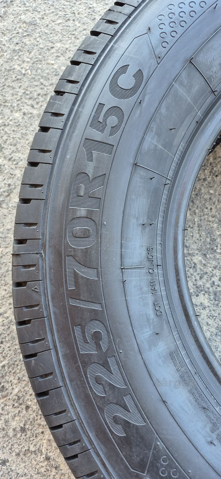 4 anvelope vara noi Tercelo 225/70/15C,dot 2025.Pretul este pe bucata. 6