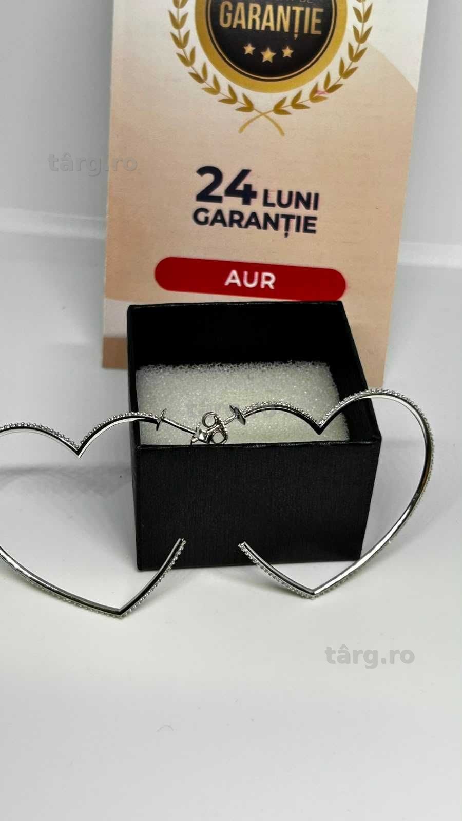 Cercei Aur 14K (AG4 Dacia B52470.4) - Garantie 2 ani! 2