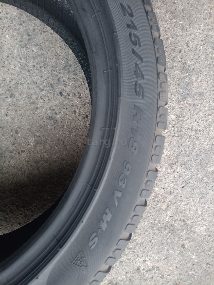 4 anvelope de iarna Pirelli 215/45 R18 dot 2518 5