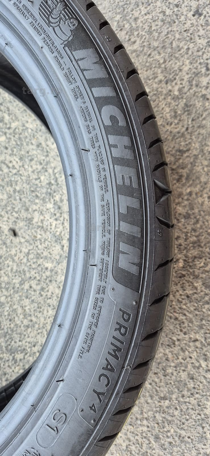 4 anvelope vara Michelin 205/45/17,dot 2020.Pretul este pe bucata. 6