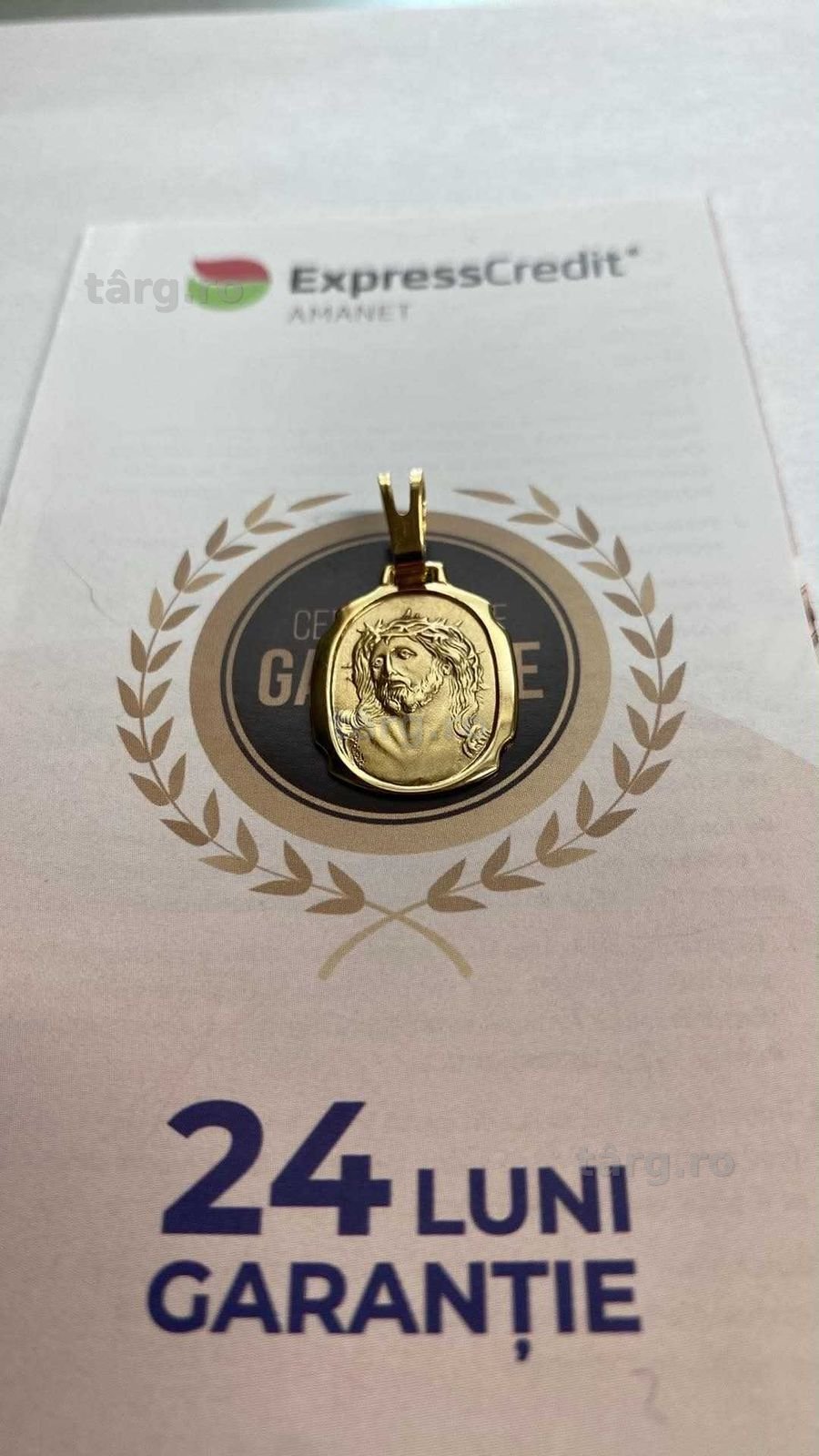 Pandant aur 18k ( Tomesti b 33521.2) Garantie 2 ani !