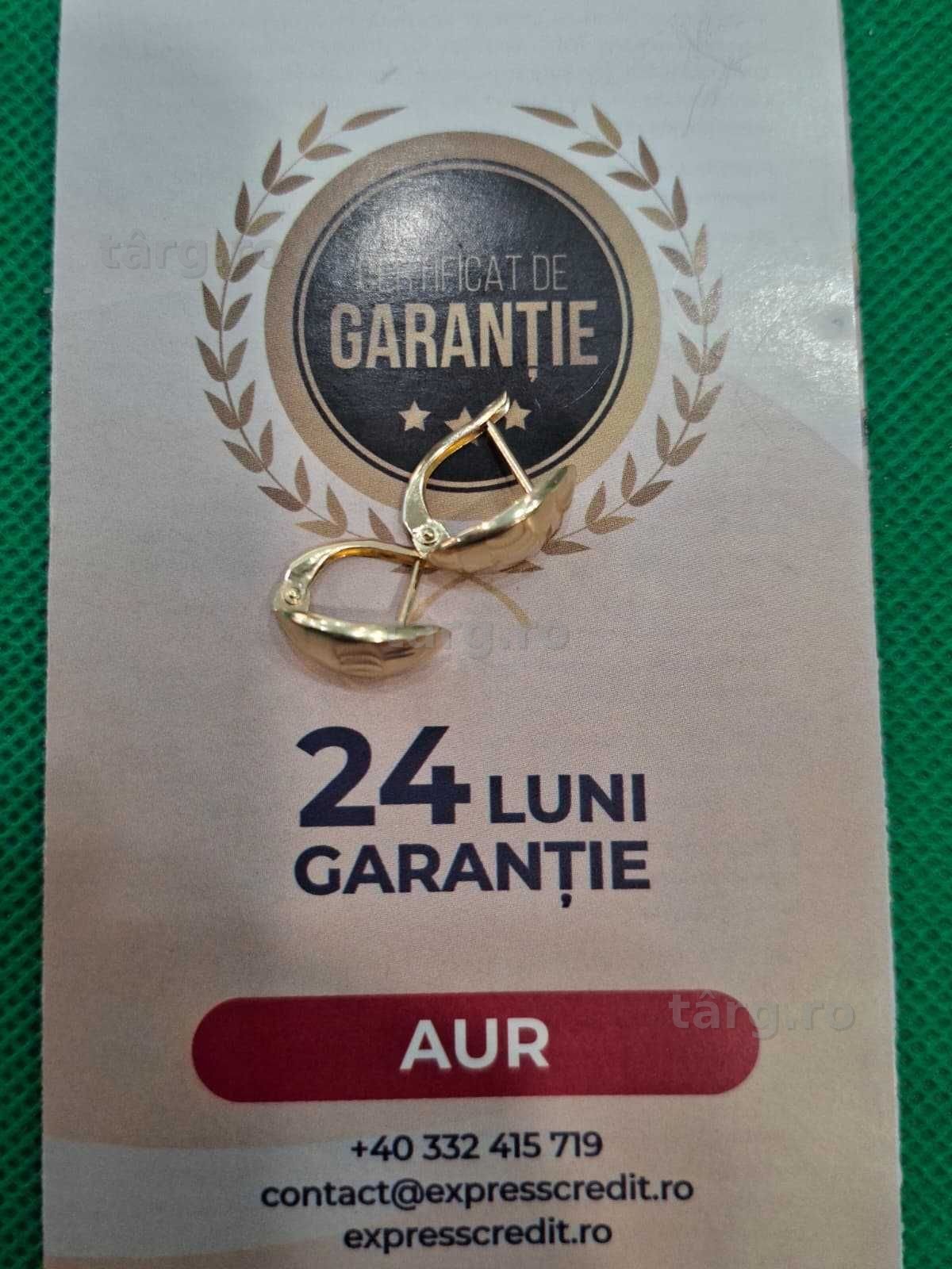 Cercei aur 14K 1.44 gr (AG44) B:7174.3 2