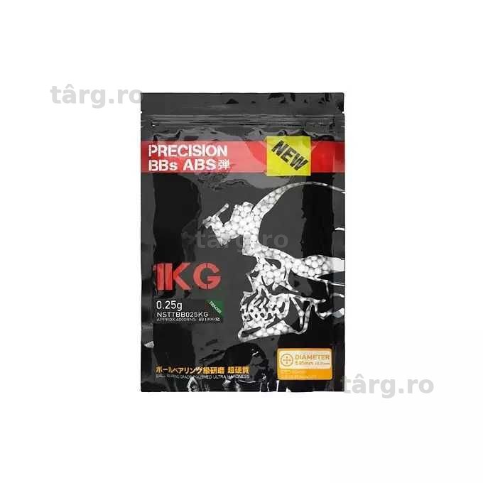 Bile 0.25gr 4000 bile trasoare - verde marca S&T airsoft