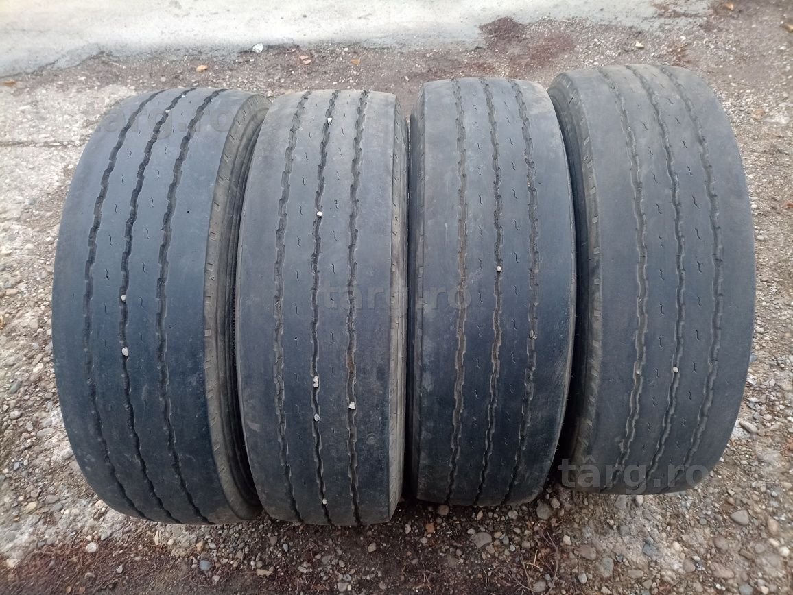 4 anvelope M+S pentru trailer Goodyear 245/70 R19,5 dot 0718