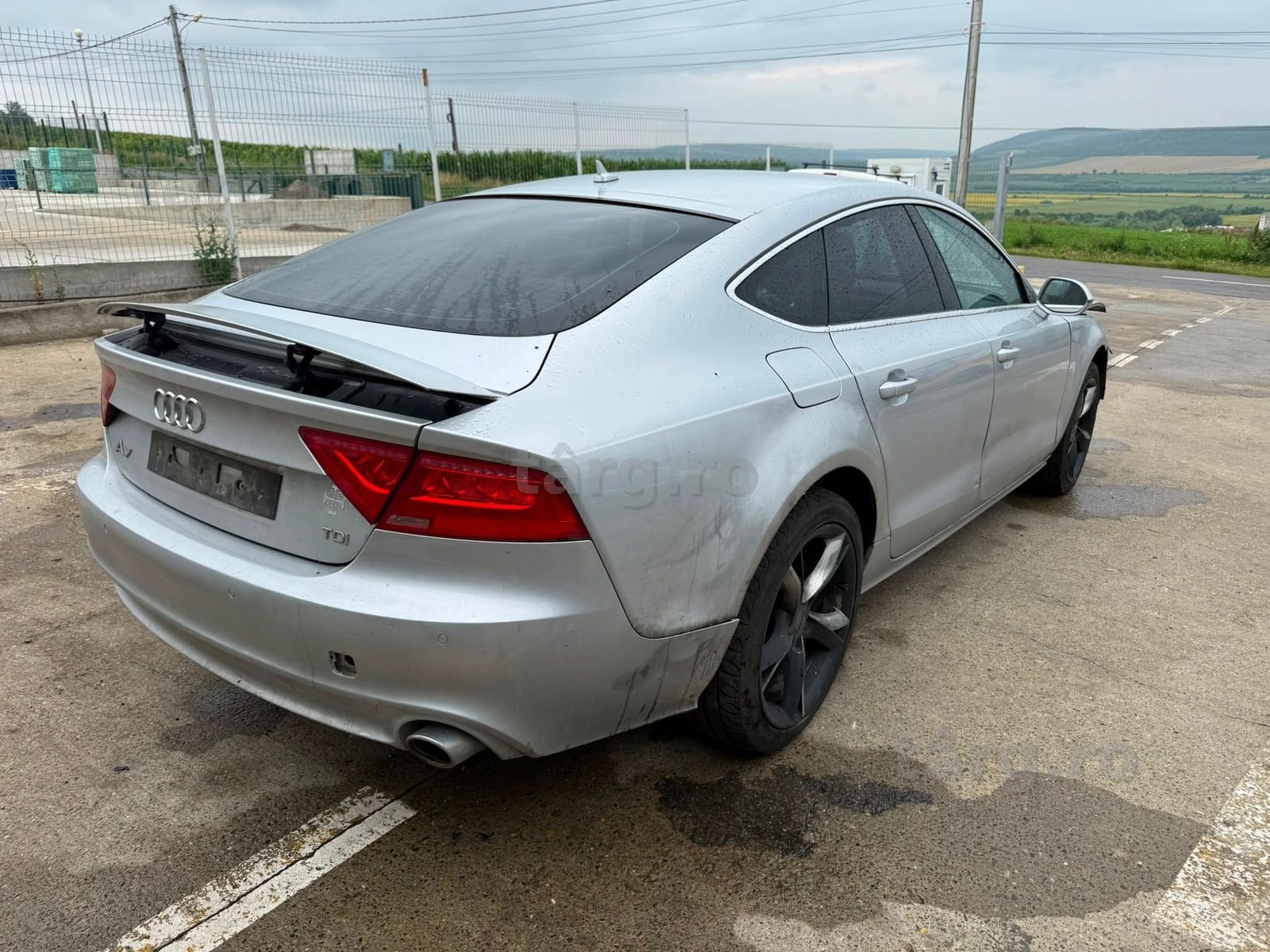 Dezmembrez Audi a7 2011 Argintiu - lx7w 3.0 tdi CLAB cutie automata NKP volan stanga