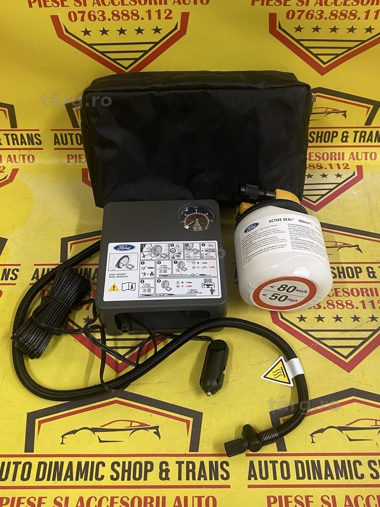 Kit pana compresor auto umflat roti OE Ford neutilizat kit pana 12V120