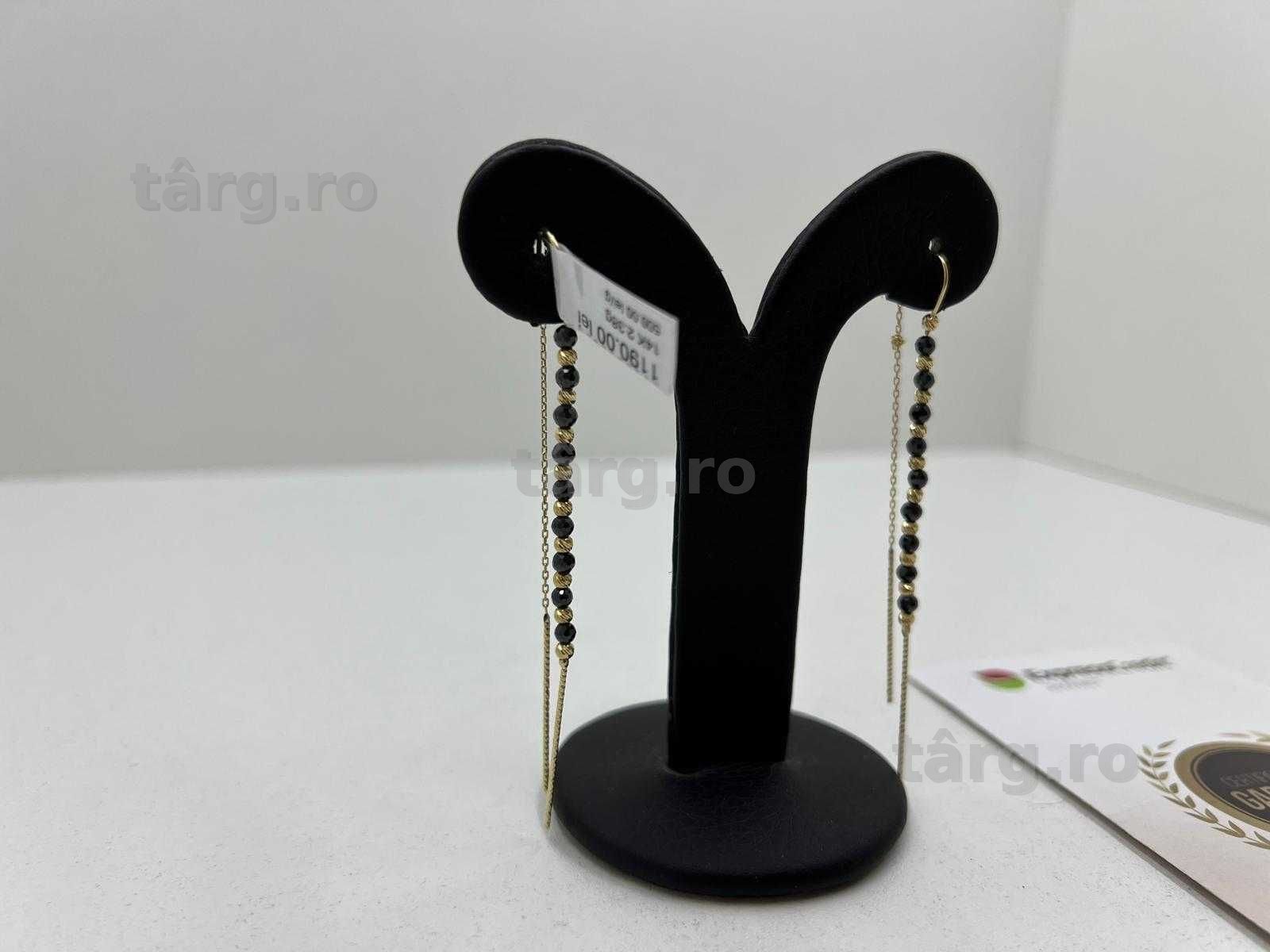 Cercei Aur 14K 3.35g (Ag25 Belvedere B.43509.1) Garantie 2 ani! 3