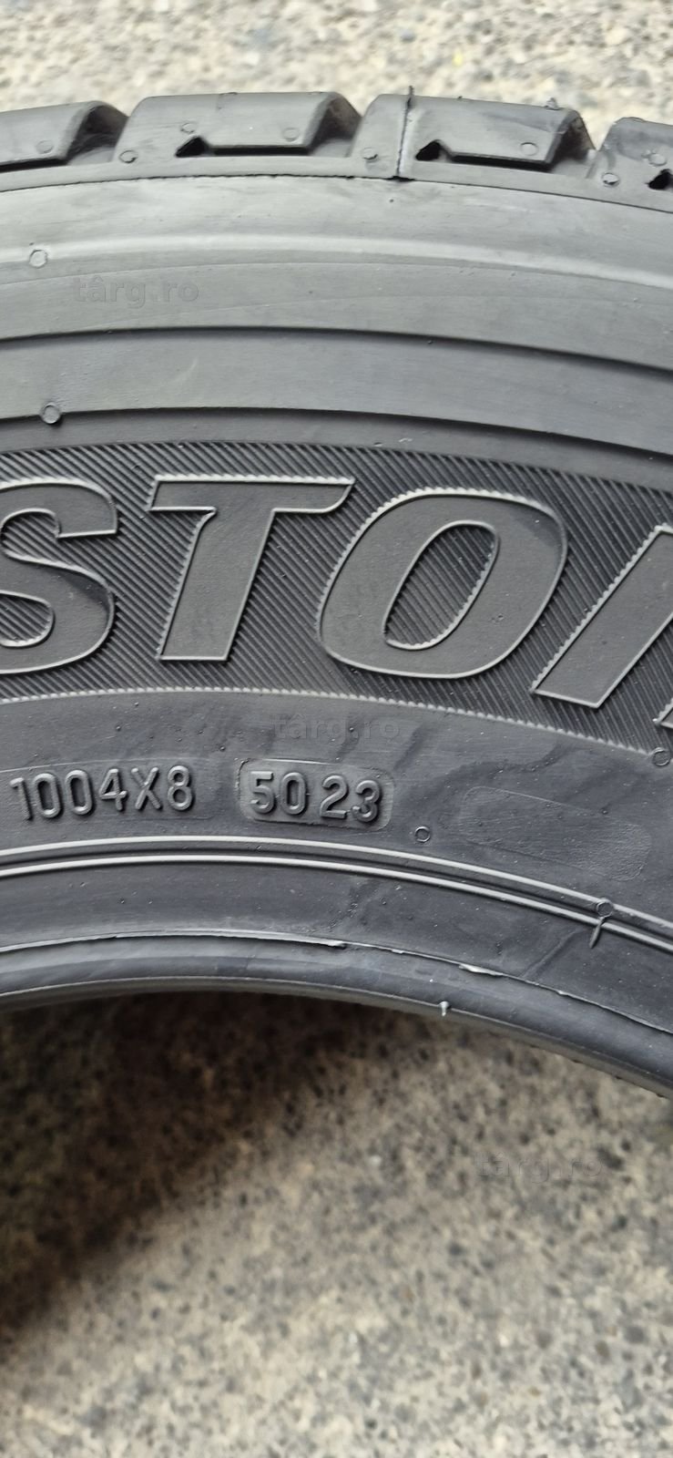 4 anvelope vara noi Bridgestone 205/75/16C,dot 2023-2024.Pretul este pe bucata 7
