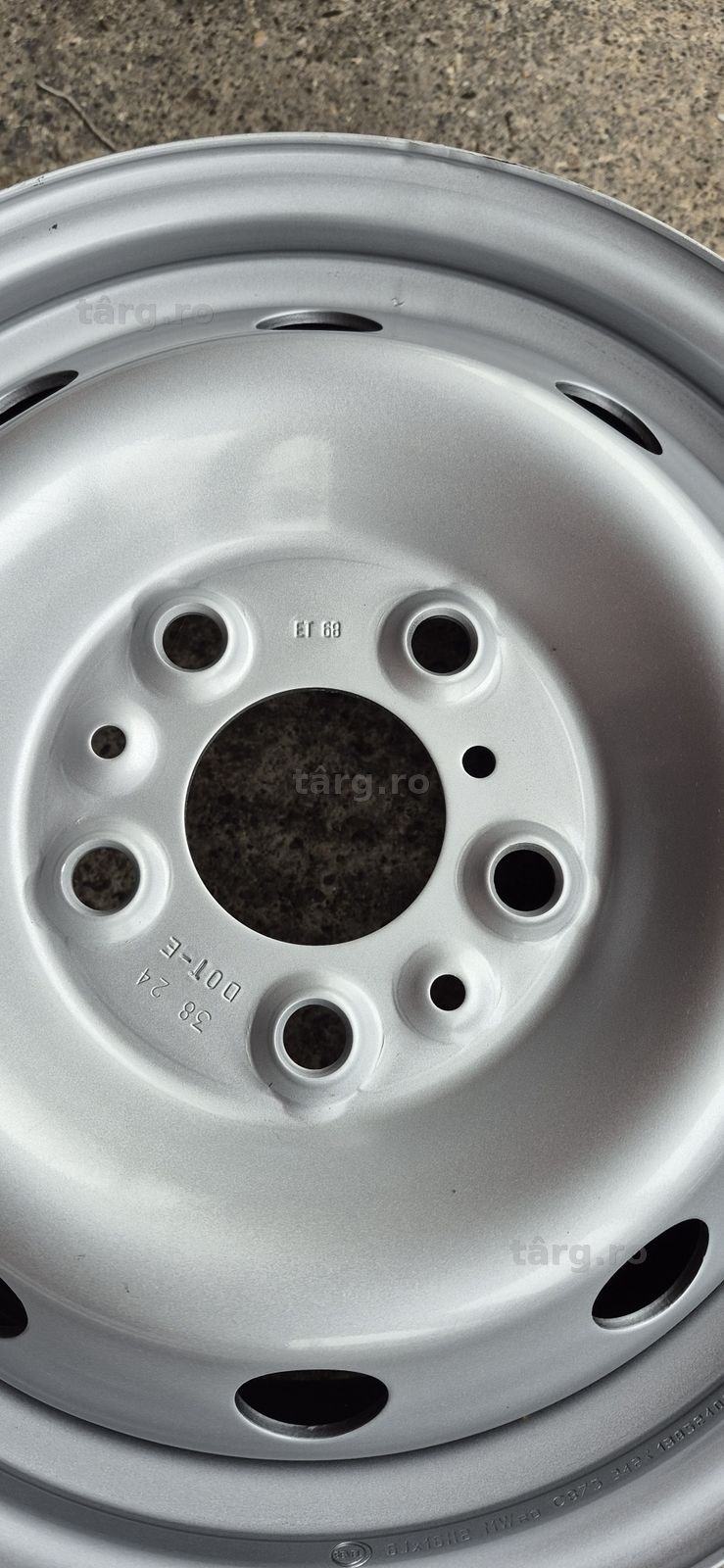 4 jante Noi Peugeot R16,5×130,ET.68.Pretul este pe bucata. 4