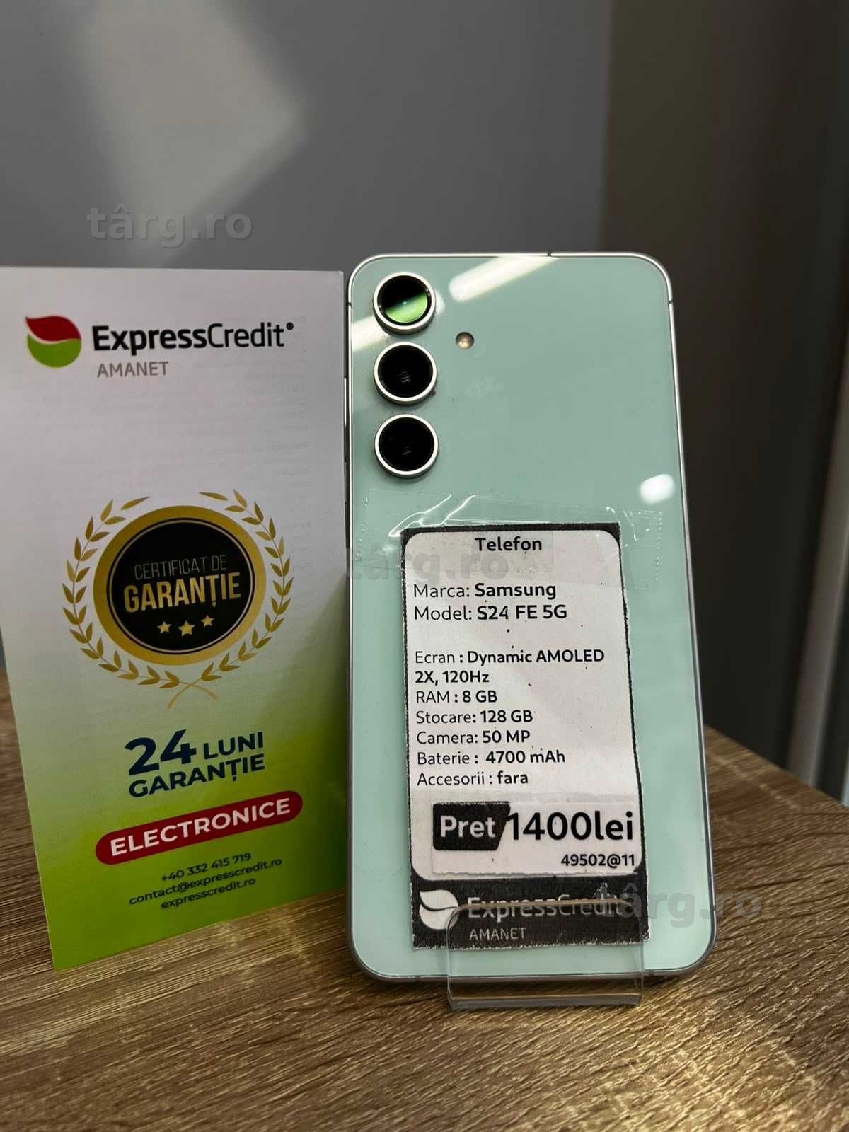 (AG42 Roman) Samsung S24 FE B.49502 Garantie 2 ani 2
