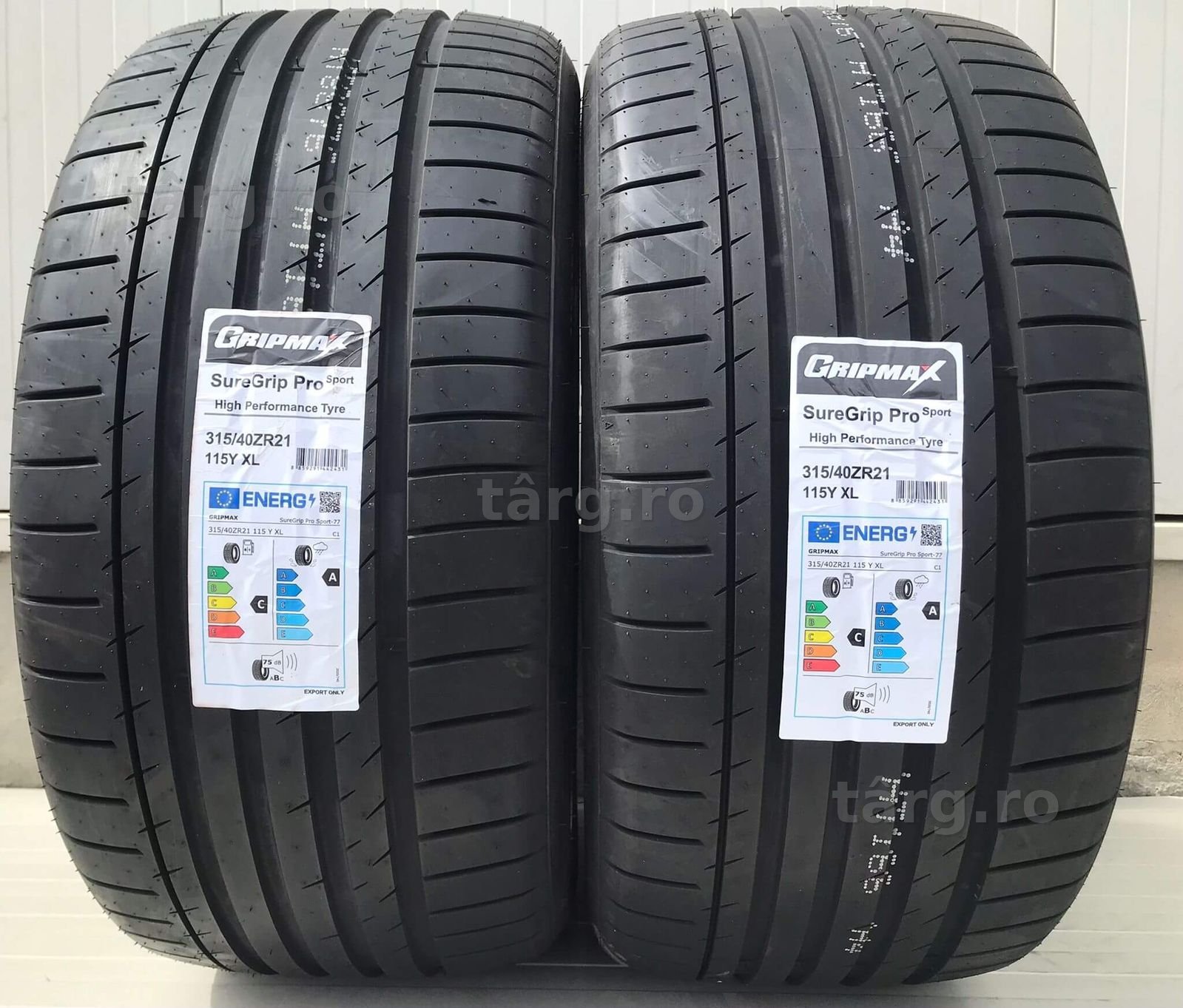 315/40 R21, 115Y, GRIPMAX, SureGrip ProSport XL Anvelope de vara