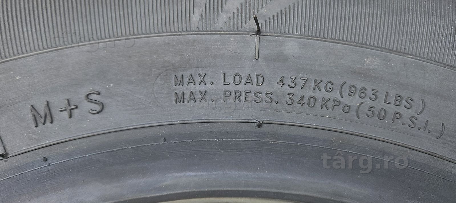 145/80 R13  79N XL ONYX Anvelope remorca M+S 6