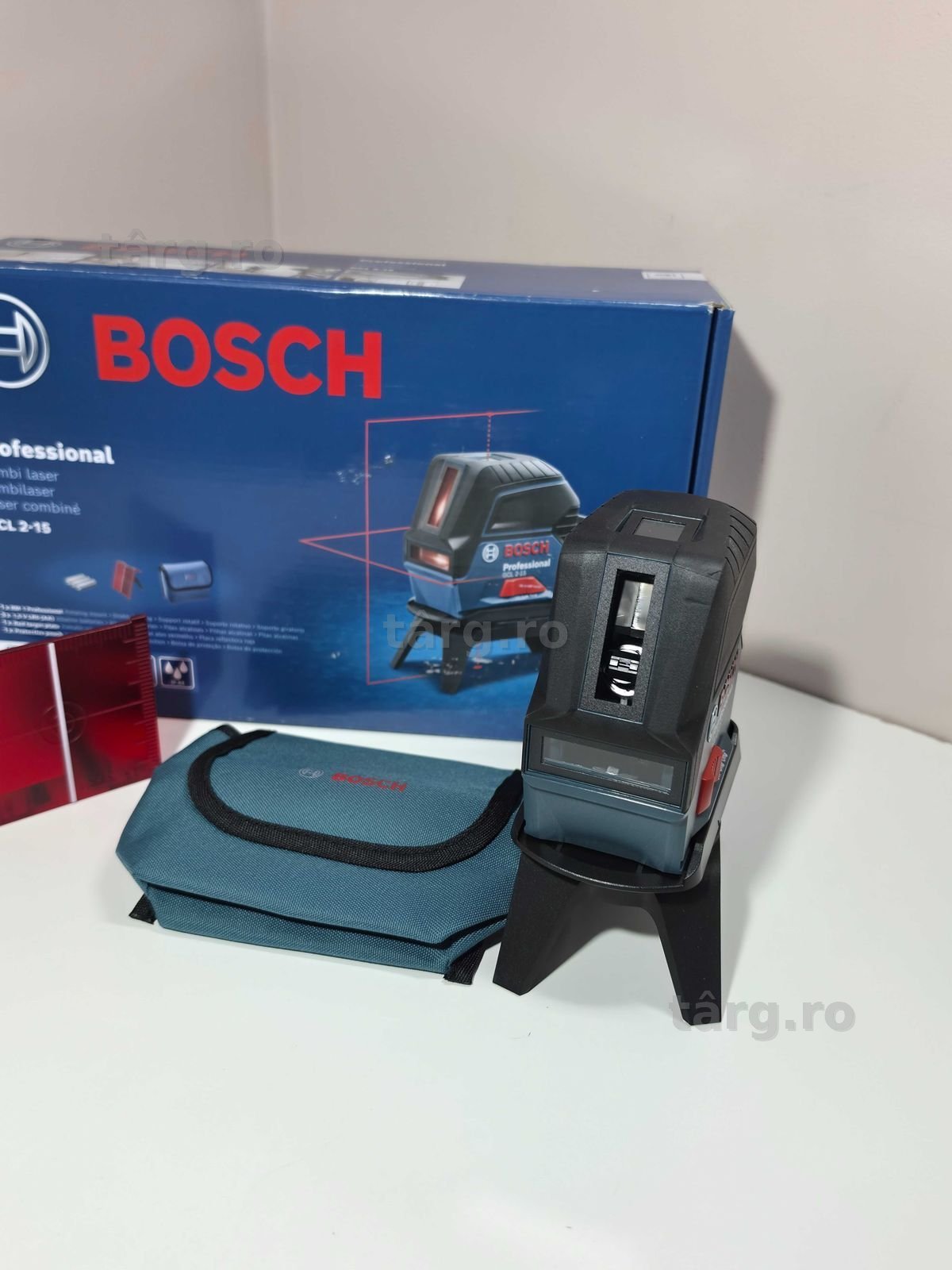 Bosch GCL 2-15 + RM 1 - Nivela laser cu linii DEFECT rosii 4