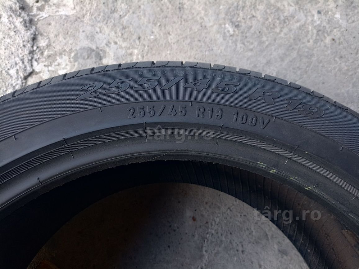 4 anvelope ca noi Pirelli 255/45 R19 2xdot 0717 2x0619 4