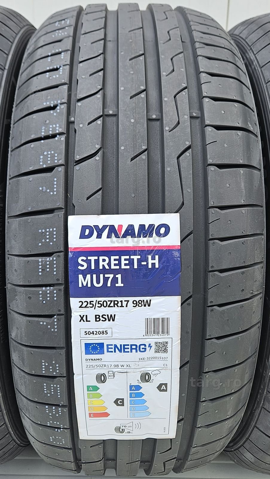 225/50 R17 98W XL DYNAMO Anvelope vara Protectie janta Aderenta cl A 2