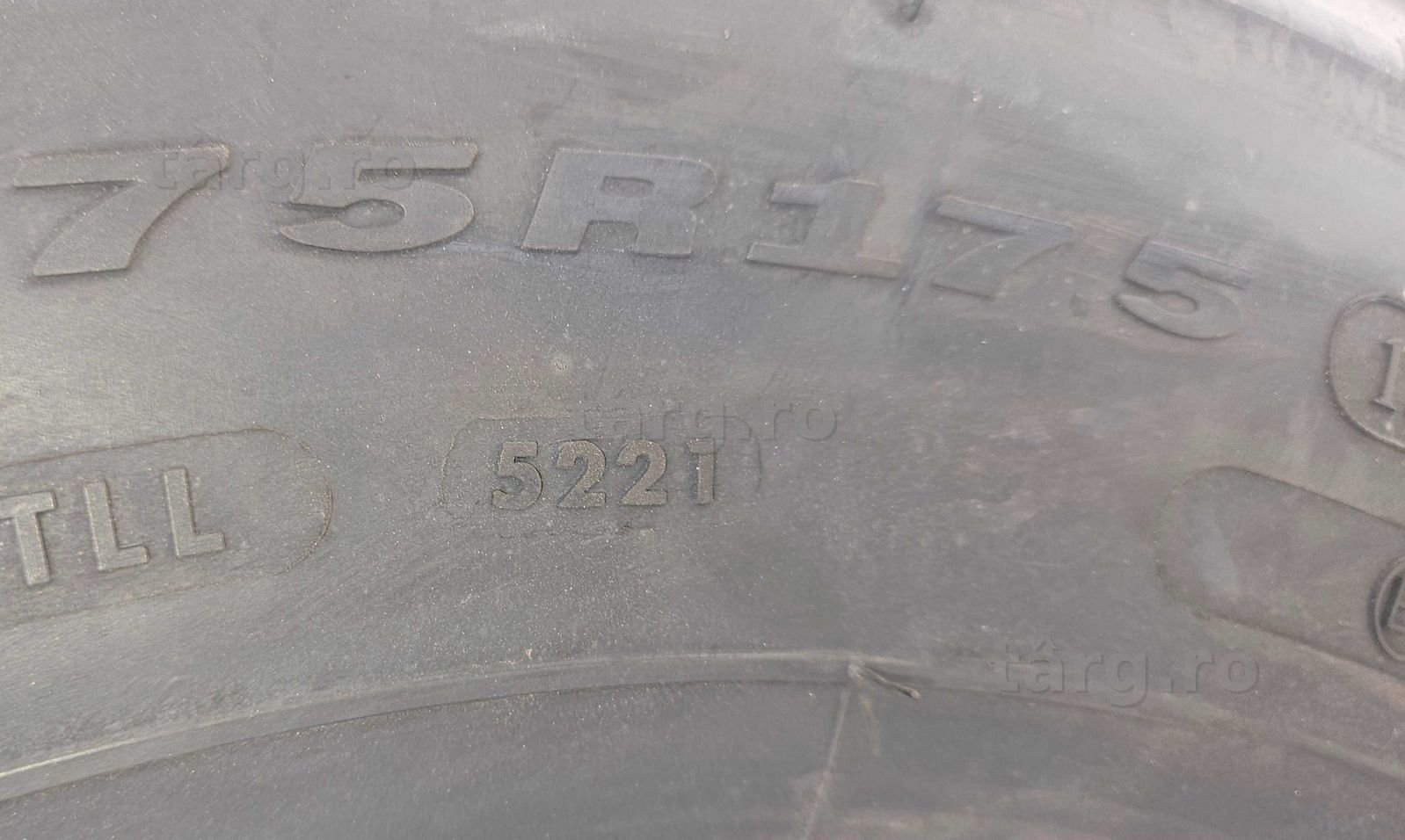 235/75 R17.5 132M, LEAO 14 PR, Anvelope directie remorca M+S, dot 5221 7