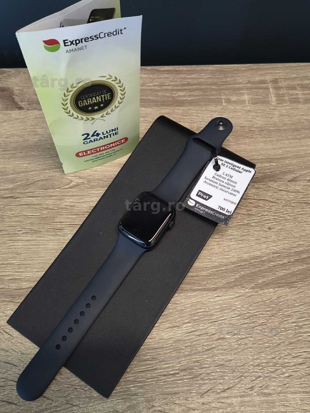 (AG51) Smartwatch Apple SE 2 Cellular b4737 - Garantie 2 ani!
