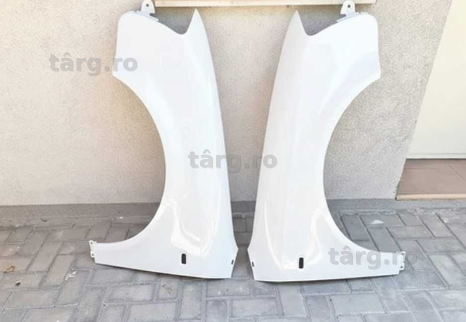 Aripa Fata Dreapta & Stanga Audi A4 B7 An 2004-2007 Vopsita Alb