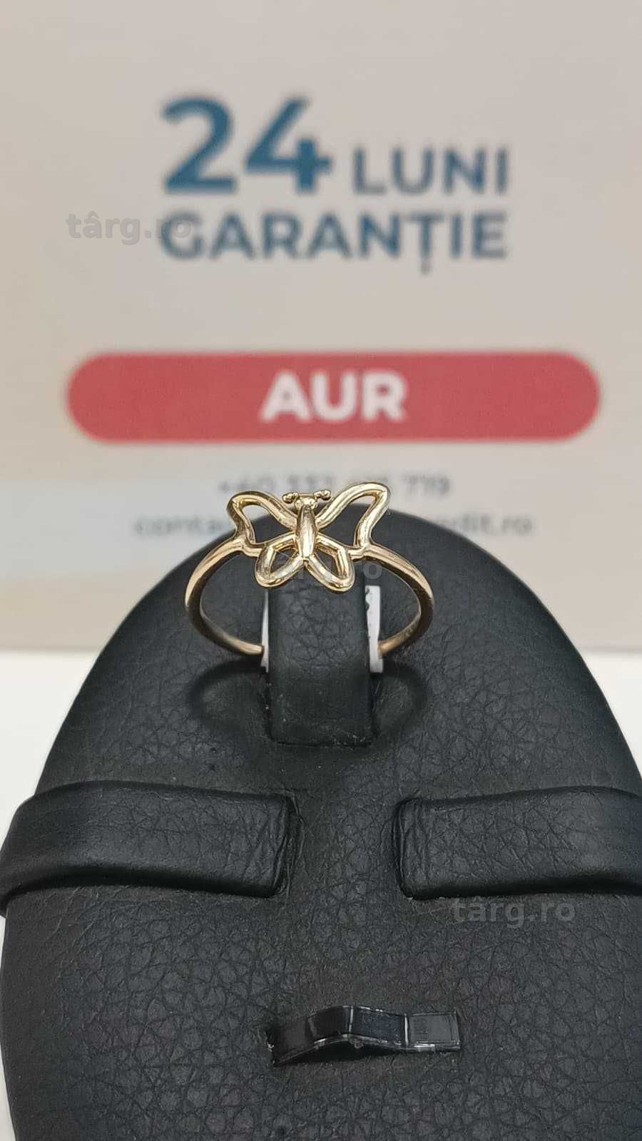 Inel aur 18K 2.30gr [AG24 Harlau B.46133.1] - Garantie 2 ani!