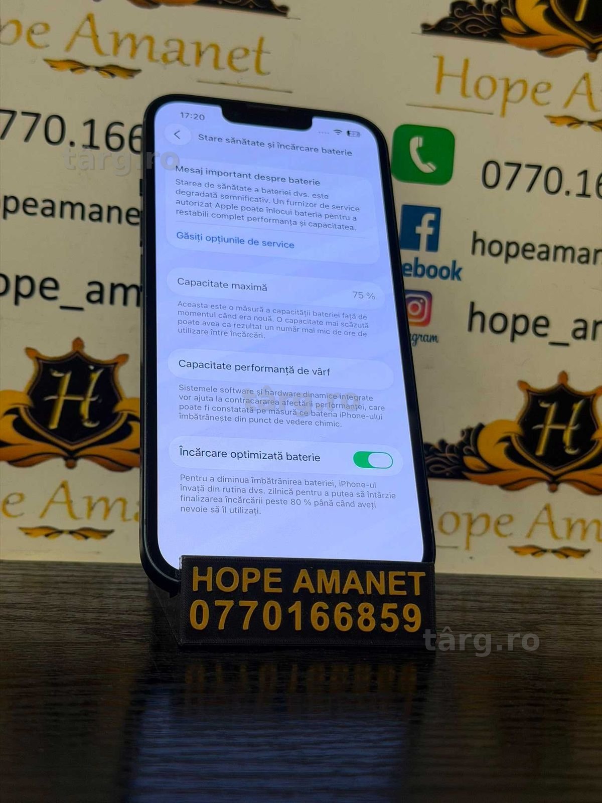 Hope Amanet P10/iPHONE 14 128GB BATERIE 75% 2