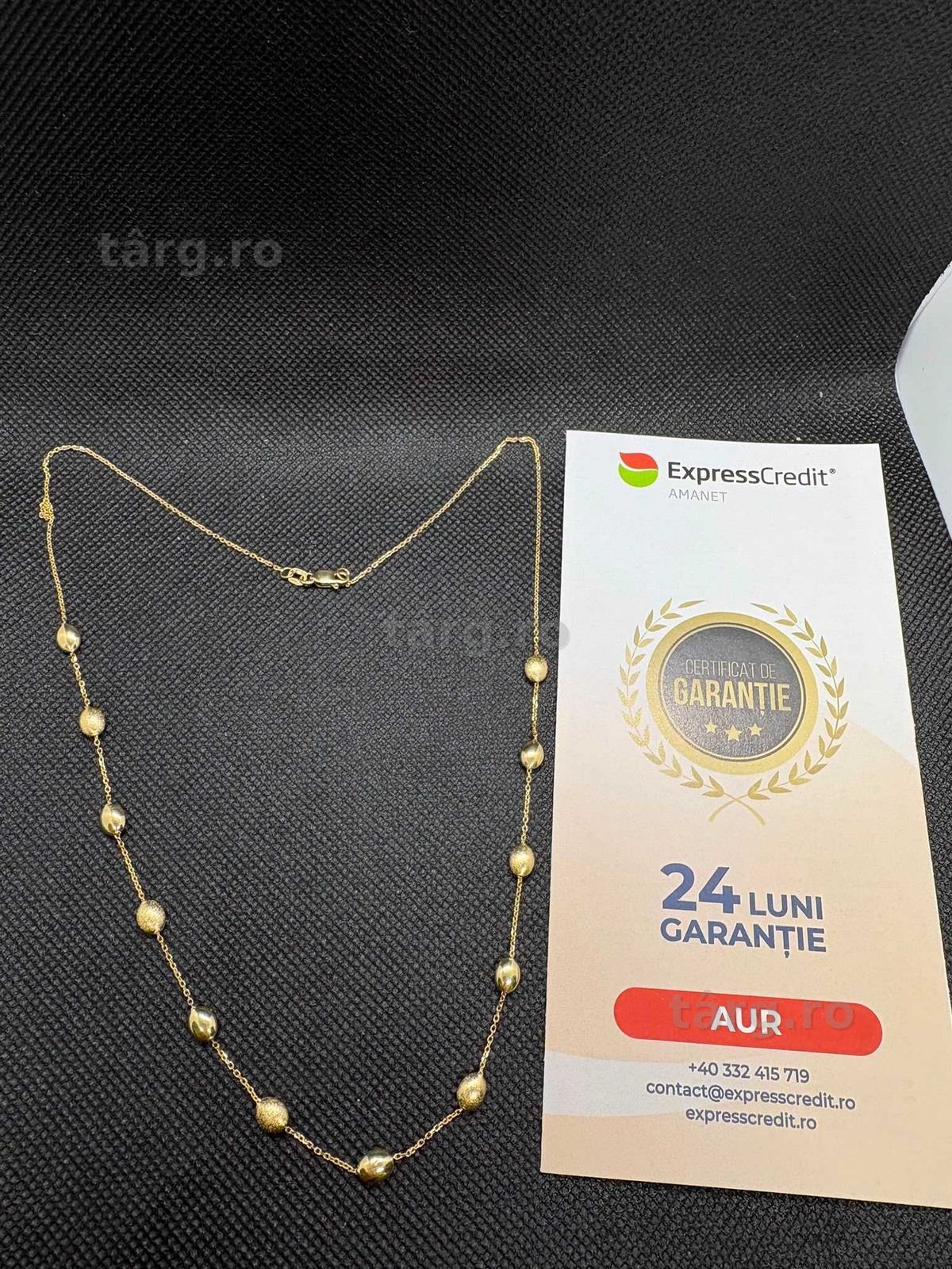 Colier aur 14k 3.88g (B.25728  AG31 Barboi) Garantie 2 ani!