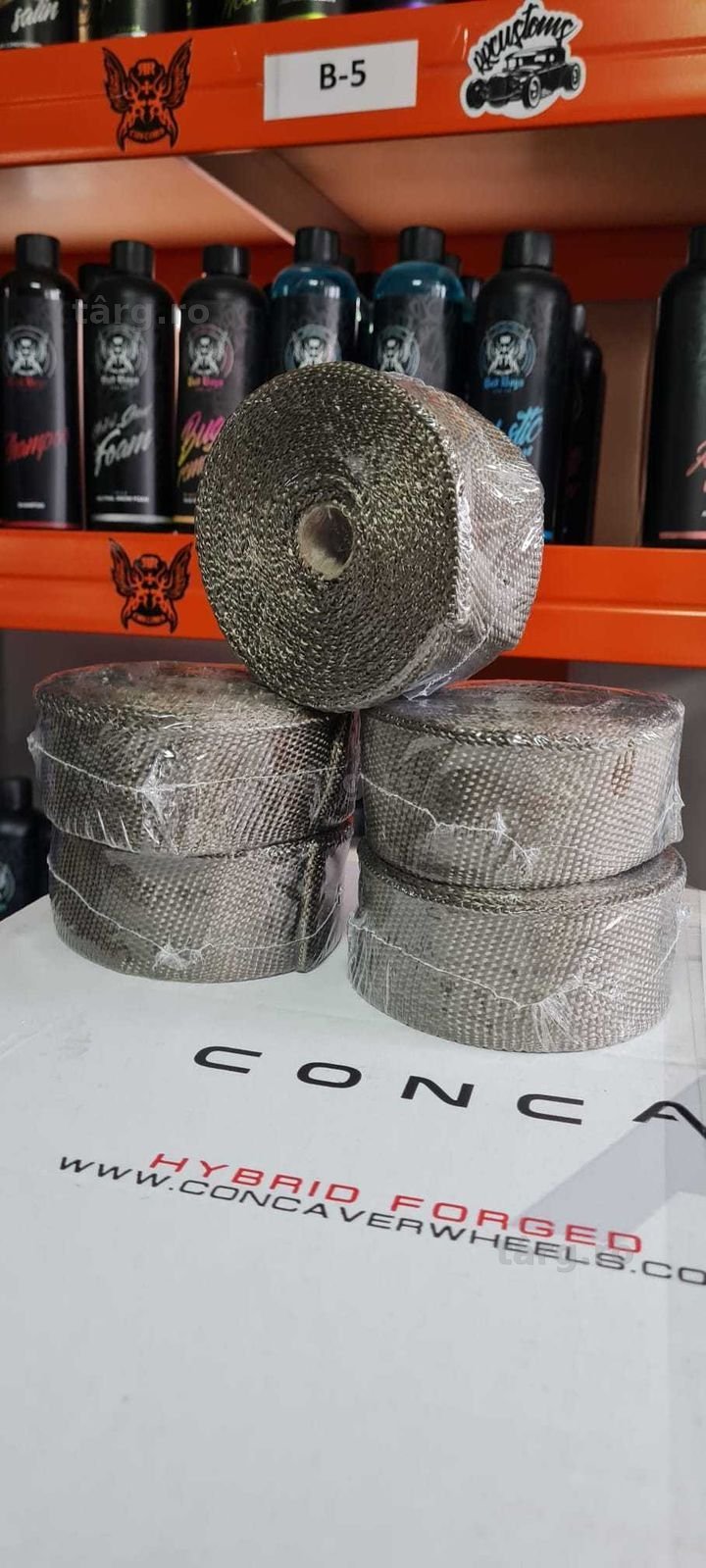 Banda Termoizolanta Titan - Pentru Evacuari, Downpipe, Turbo