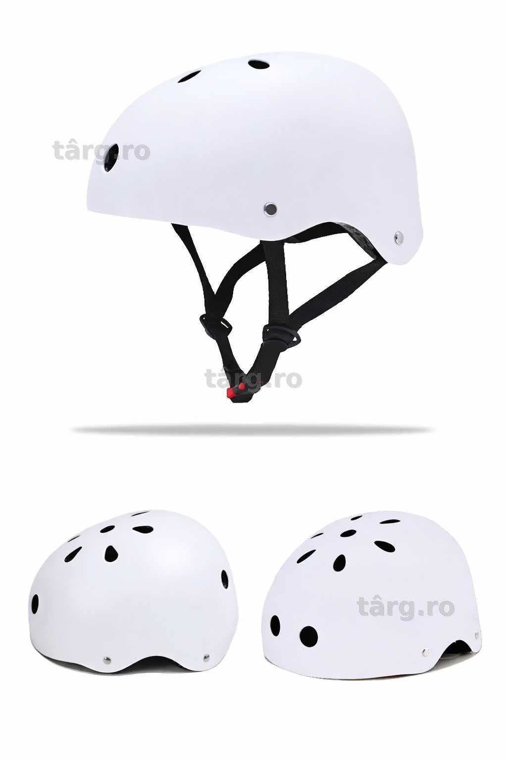 Casca protectie Bicicleta/Trotineta, Ultra Usoara, Marime reglabila, Alb 4