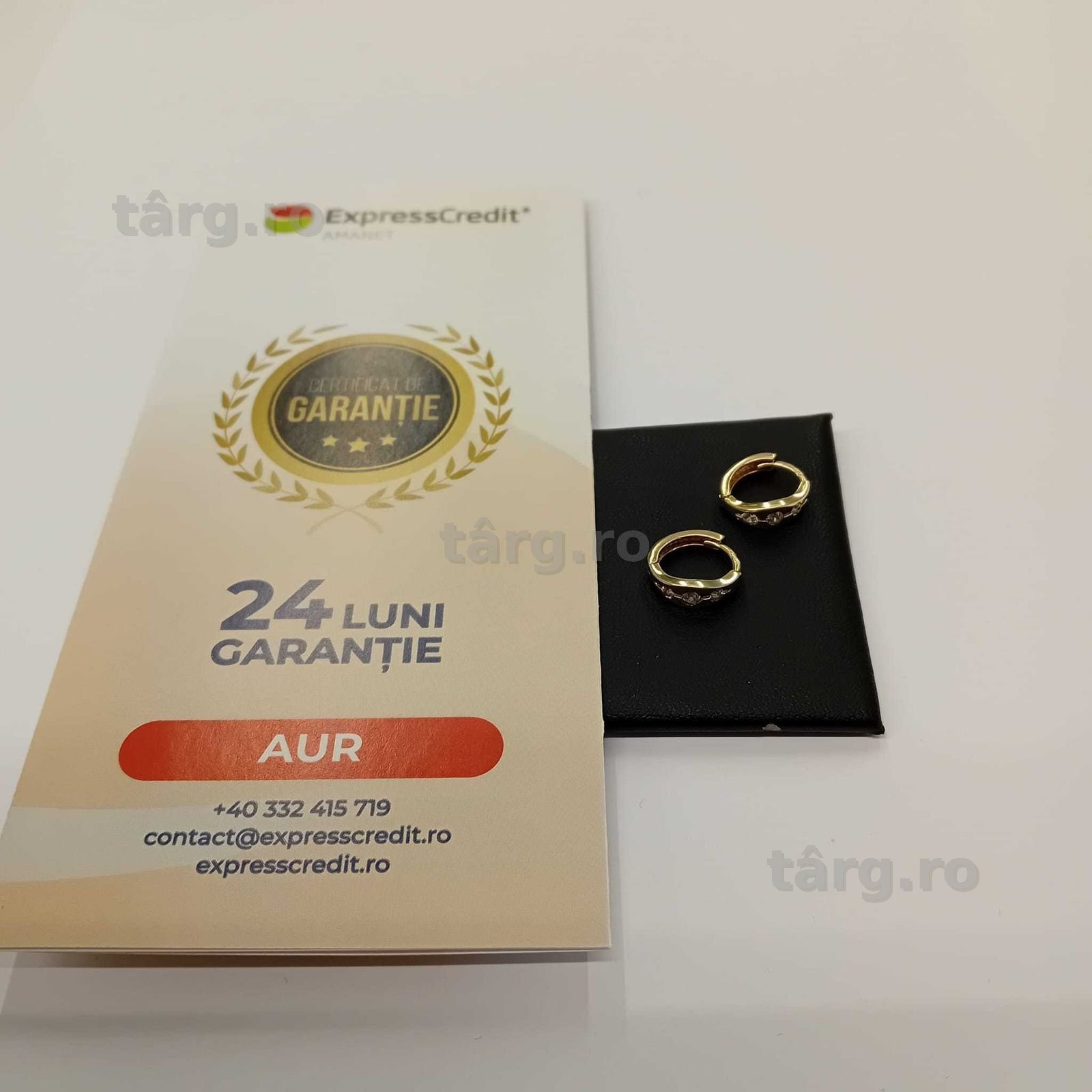 Cercei aur 14k (ag49 Esplanada b.8112.2)