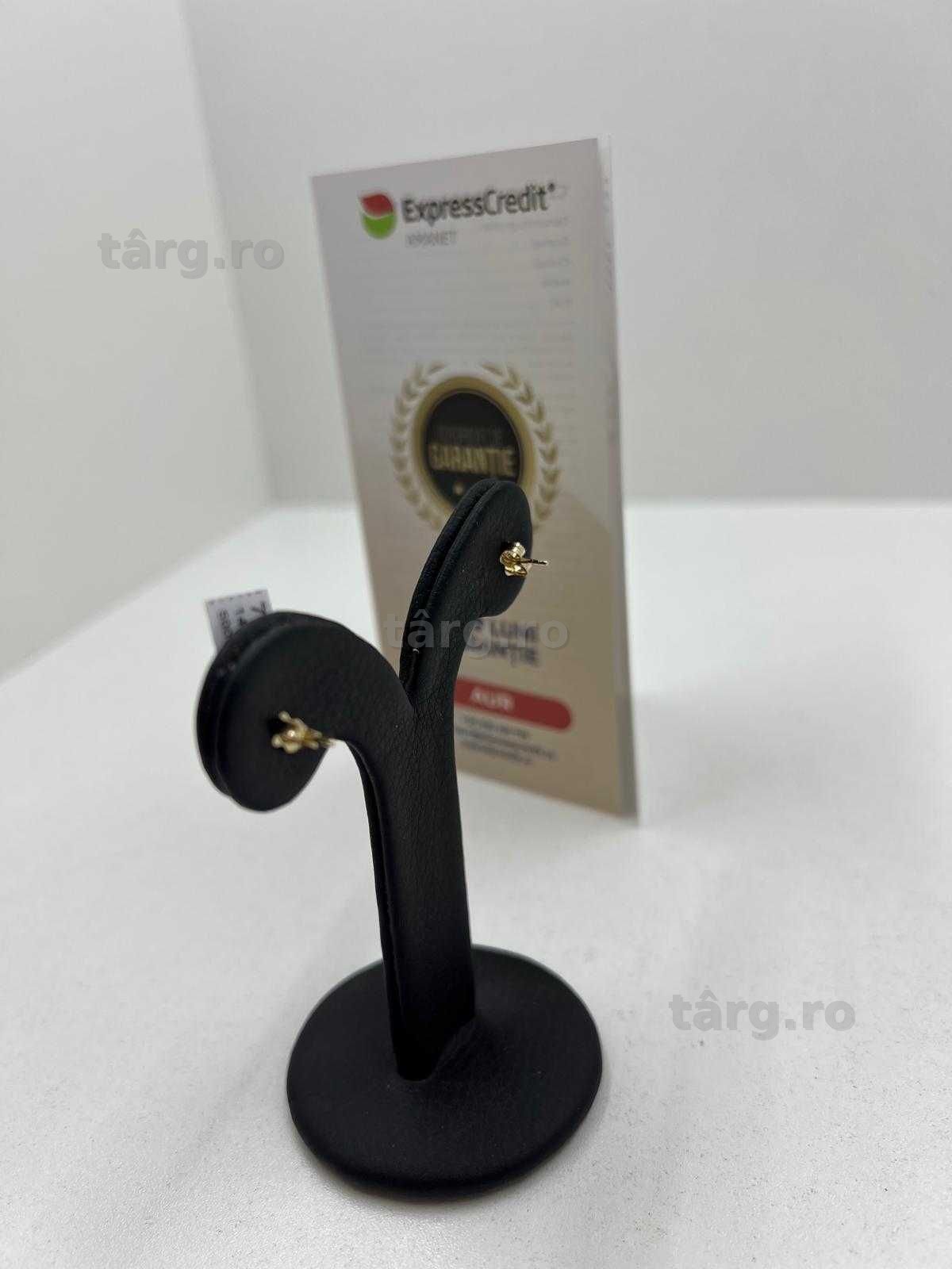 Cercei Aur 14K 1.53g (Ag25 Belvedere B.42656) Garantie 2 ani! 2
