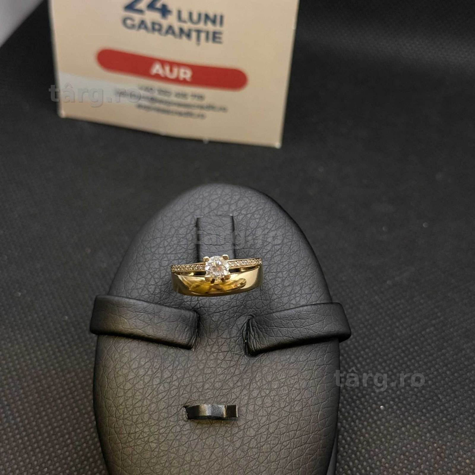 Inel aur 14K 2.60g (AG15 Gara 1 B33831.1) Garantie 2 ani! 3