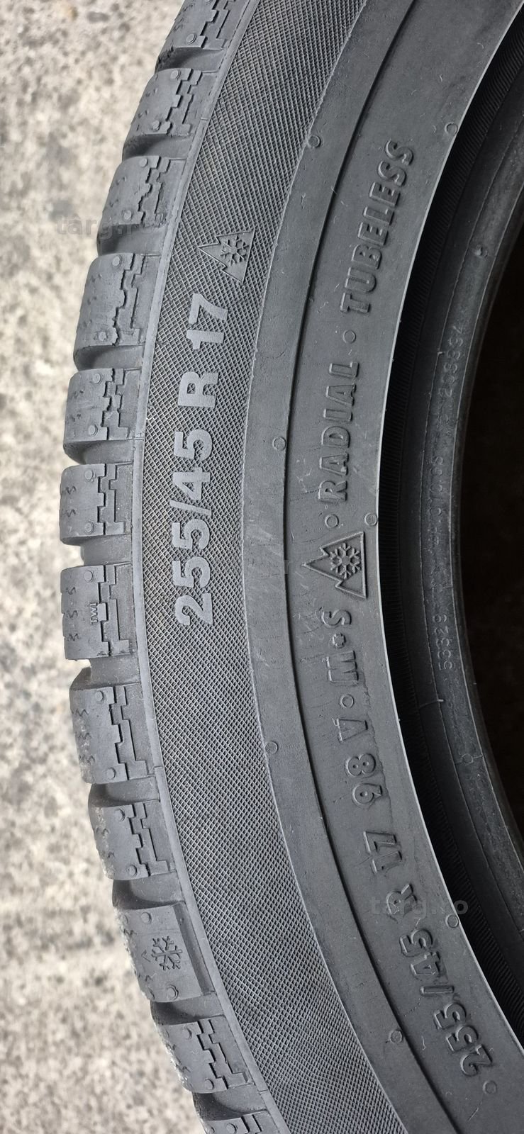 4 anvelope iarna Continental 255/45/17.Pretul este pe bucata. 6