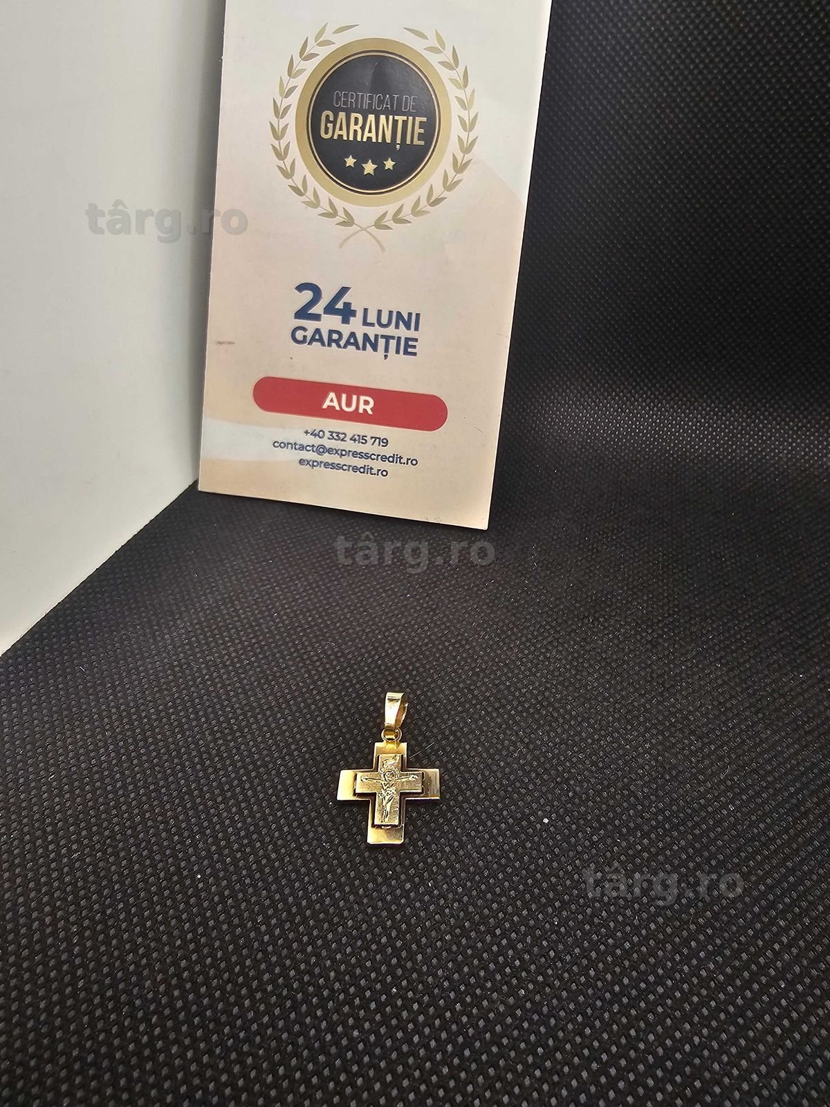 Pandantiv aur 14K 2.30g (50443 AG 11 Piata Nicolina) 2 ani garantie!