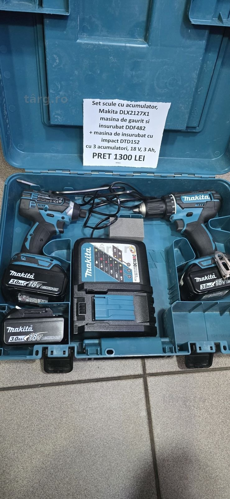 Hope Amanet P6 Set scule makita