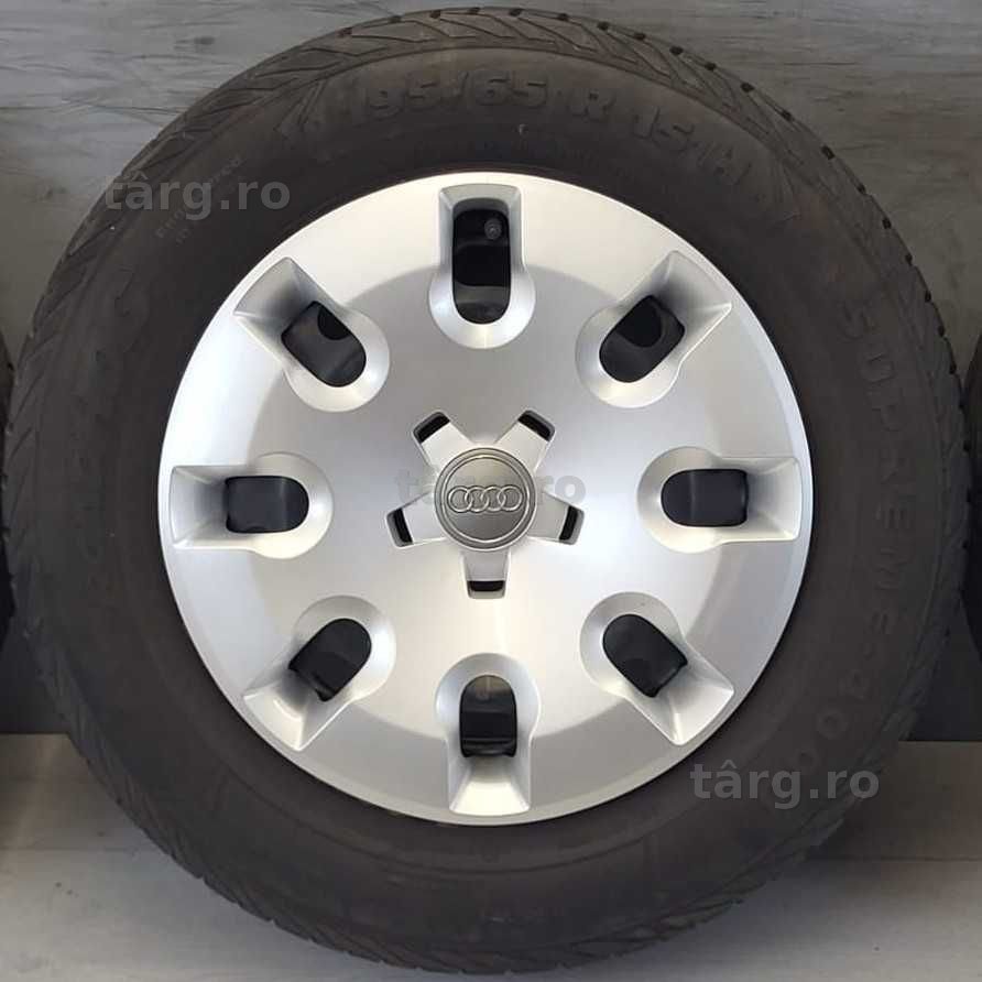 Roti/Jante Otel Audi 5x100 195/65 R15 A3 (8L), A2; VW Golf 4, Bora, Bettle, Polo 9N; Skoda Ocavia I, Fabia; Seat