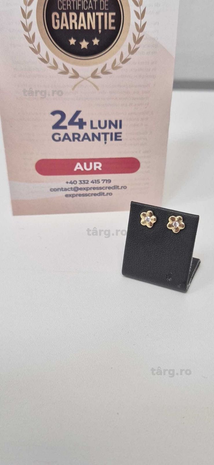 (AG46) Cercei aur 14K B.4565.2