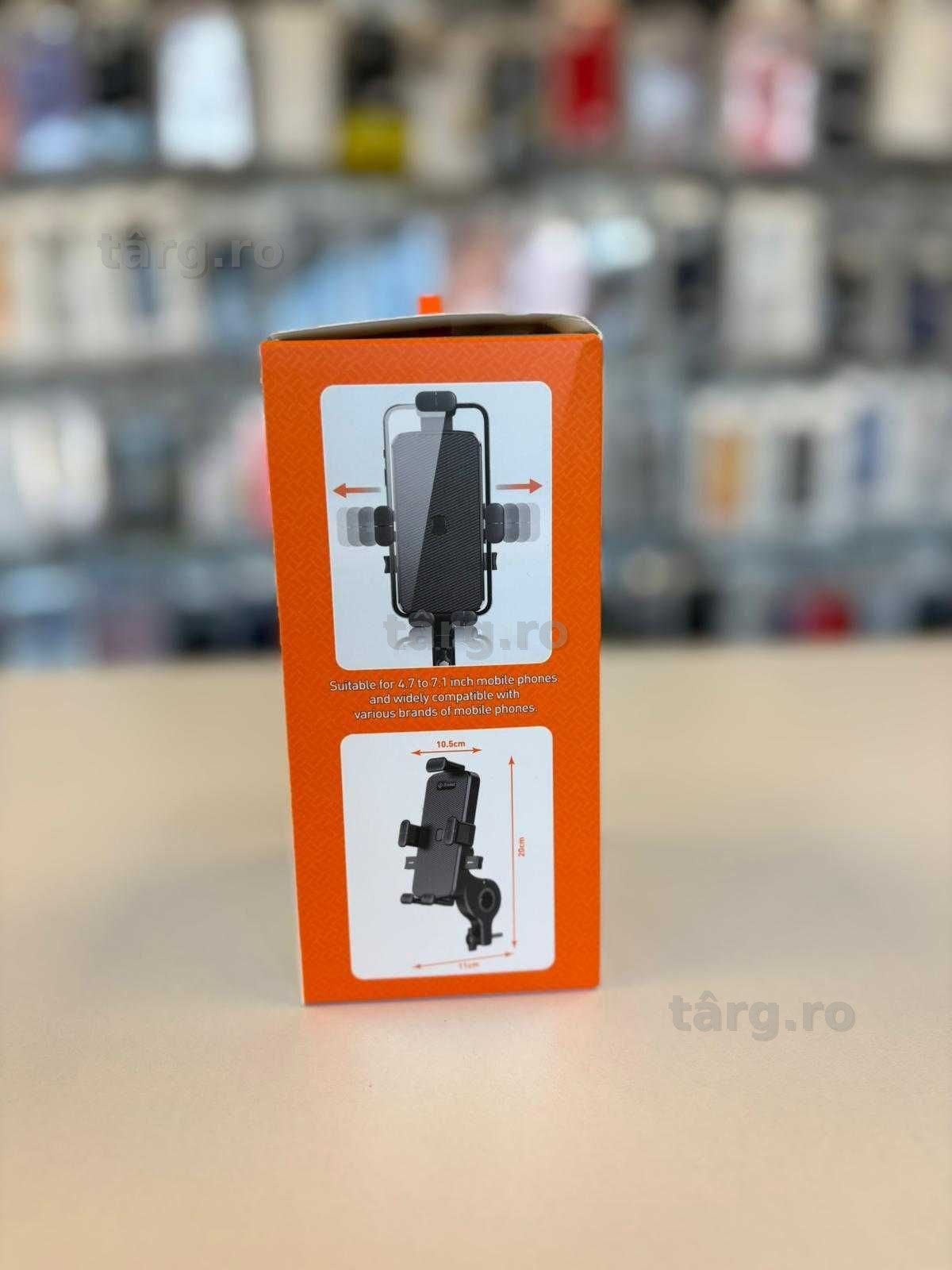 Suport telefon pentru bicicleta, motocicleta, trotineta, atv, carucior copil, etc 2