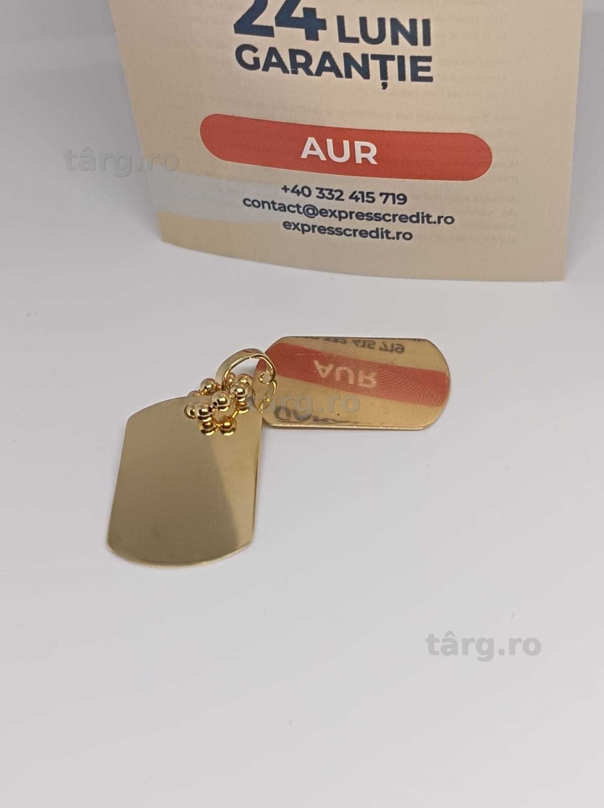 Medalion Aur 14K 8.10g (Ag4 Dacia B.52270) Garantie 2 ani 3