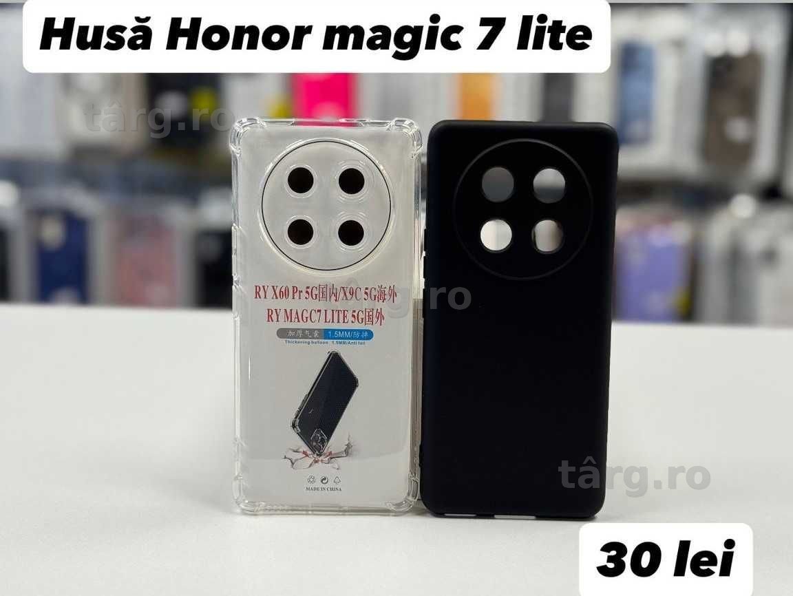 Husa silicon, folie, cablu, incarcator Honor Magic 7 lite