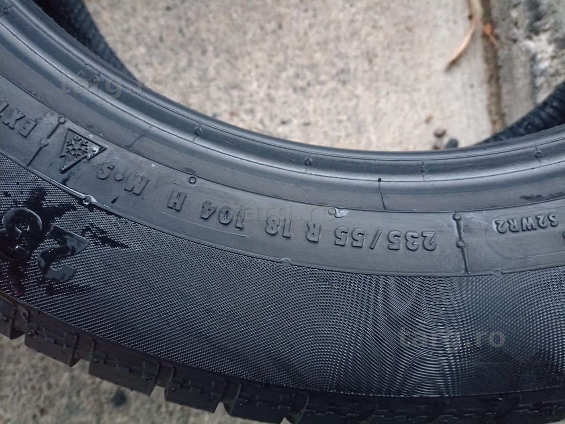 4 anvelope de iarna Continental 235/55 R18 dot 4219 5