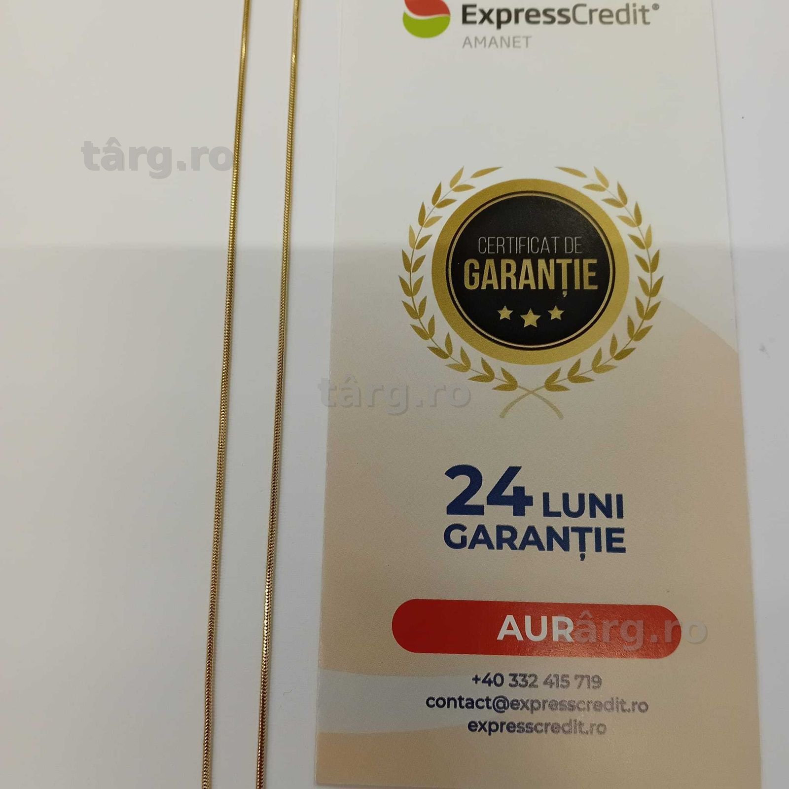 Lant Aur 14k 3.61g (ag49 Esplanada b.8051) 2 ani garantie