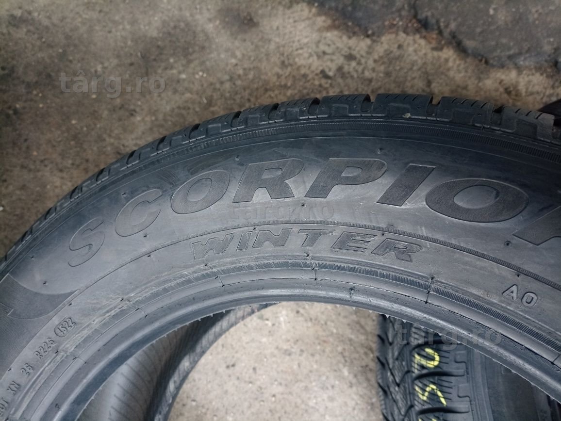 4 anvelope de iarna Pirelli 255/55 R19 dot 4522 6