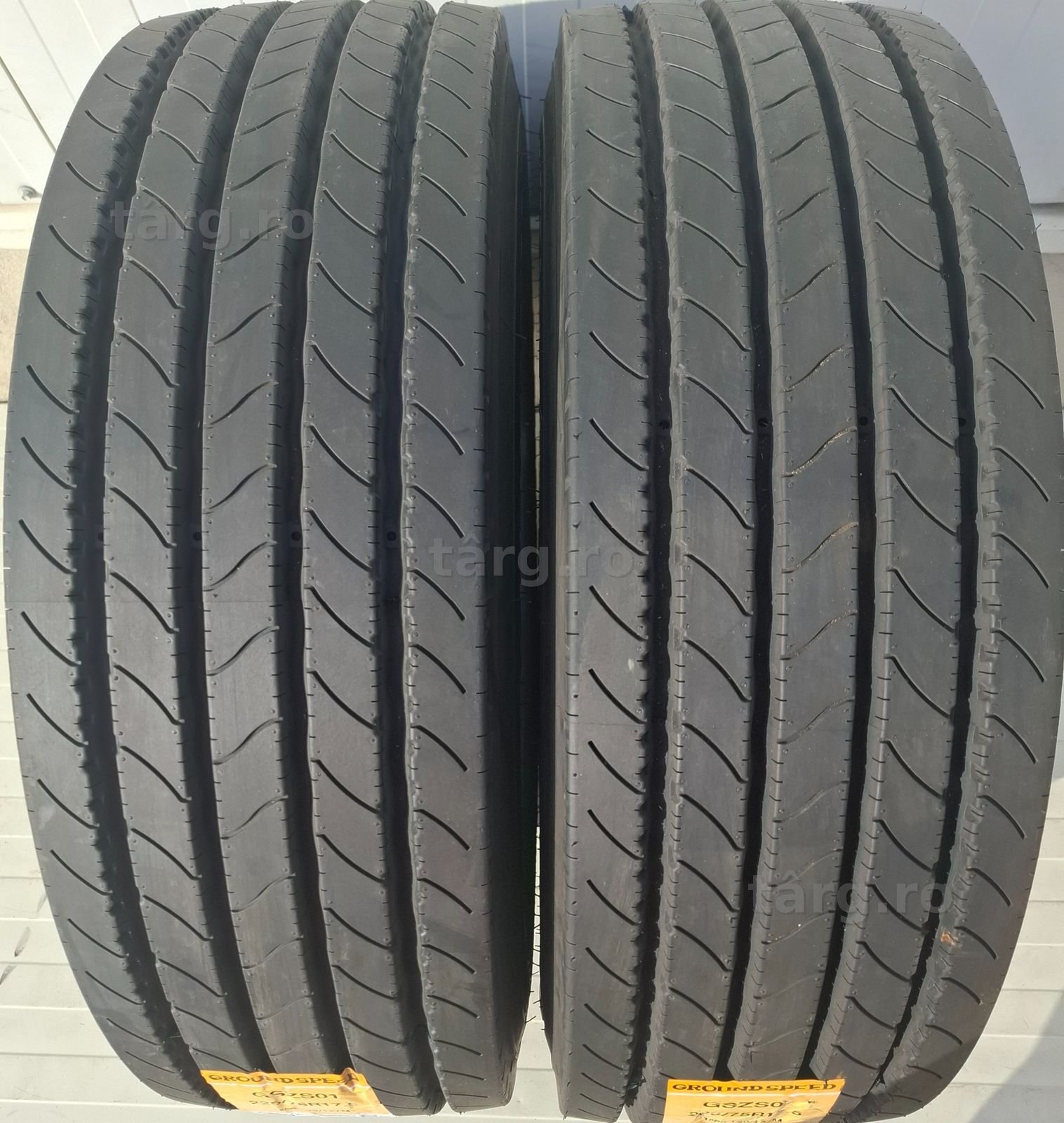 225/75 R17.5, 129M, GROUNDSPEED 16PR, Anvelope directie M+S 4