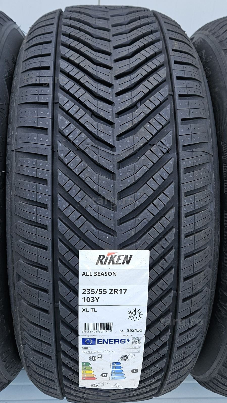 235/55 R17, 103Y, RIKEN (by Michelin) XL, Anvelope all season M+S 3